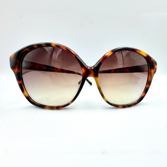 Linda Farrow Tortoiseshell Gradient Oversized Sunglasses - Picture 5 of 8
